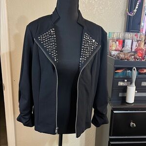 Women’s Blazer with Stud Detail